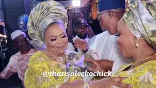 OTUNBA SADE ADESOYE ON THE DANCE FLOOR WITH KWAM 1