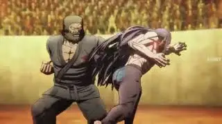  KENGAN ASHURA Setsuna Kiryu vs Gensai Kuroki #kengan #kuroki #kenganashura 
