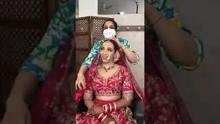working bride 😅😍#makeup #bridalmakeup #shorts #youtube #trending #tutorial #viral #bridal #bride
