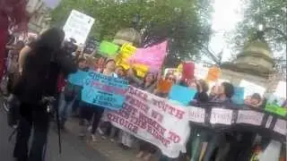 Anti Youth Defence billboard protest at Dail.mov