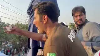 Imran khan par hamla