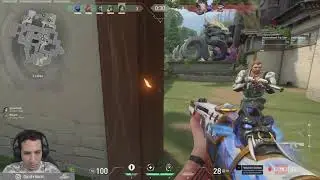 Longest breach flash ever in valorant xd