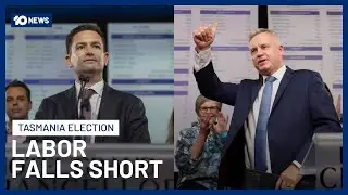 Labor Falls Short in Bid to Oust Tasmanian Premier Jeremy Rockliff | 10 News