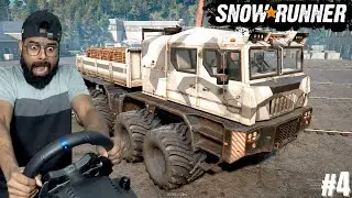 I TRANSPORT CONSTRUCTION MATERIAL ||SNOWRUNNER || (PART 4)