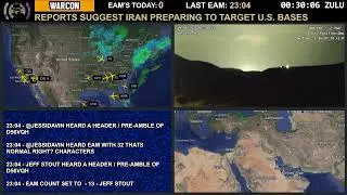 BREAKING: U.S. Carrier Fleet Moves into Strike Range of Iran | Military Radio | Flights | 24/7