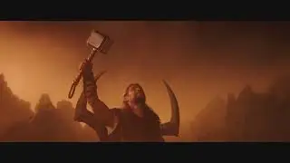 Thor Puts His Hammer on Fire Dragon Scene &ndash; Thor Ragnarok 2017 Movie CLIP HD