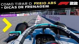 F1 22 - Como tirar o freio ABS + exemplos de frenagens corretas e incorretas