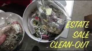 Estate Sale Clean-Out: Jewelry, Antique Furniture, Riding Mower, and More!