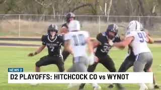 Hitchcock County vs Wynot Football Highlights