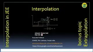 Interpolation I Linear interpolation I Interpolation in JEE I Extrapolation