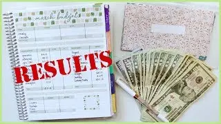 Budget with Me - March 2019 Budget Results Using Cash Envelopes | Romina Vasquez