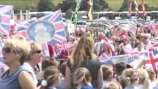 The Queen visits RAF Cosford