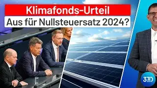 Photovoltaik | Kein Nullsteuersatz (0%) in 2024? Kein IAB-Abzug 2021! Klimafonds mit 60 Milliarden