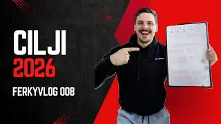 Moji CILJI za 2026 | FERKYVLOG 008