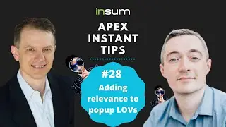 APEX Instant Tips #28: Oracle Text and Adding Relevance to Popup LOVs