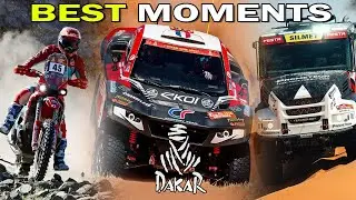 Dakar 2026 Highlights - Crashes & Mistakes -The Best Moments - Actions Dunes Sand and More Week 2