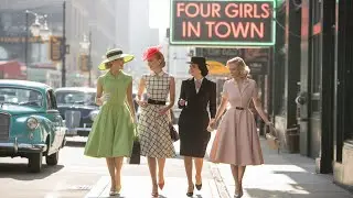 Four Girls In Town 1957 Film in English, George Nader, Julie Adams, Sydney Chaplin