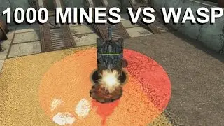 Tanki Online - Wasp M3 VS 1000 MINES