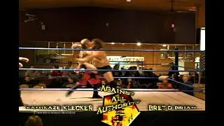Kamikaze Klecker Vs Bret O'Brian NIW Northern Impact Wrestling Against All Authority