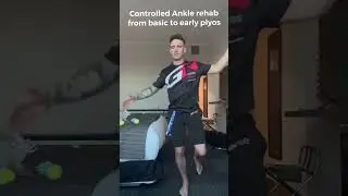 Lateral ankle sprain rehab from basic proprioception to early plyos