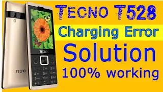 Tecno 528 Charging Error FIXED ⚡ 100 Working Solution