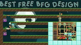 Best Free Bfg Design In Growtopia. (Legal Auto Harvest) (Anti Auto Design) Self Sustaning. Growtopia