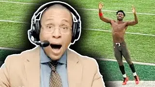 10 Times Gus Johnson Was Caught LOSING HIS MIND During A Live Broadcasted NFL Game...