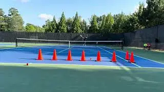 Practice: Pre-Beginner,DS0,Backhand Shots (Flat, Topspin,Slice),@A2,ASL,DTL,(Regular/Slow Motion)