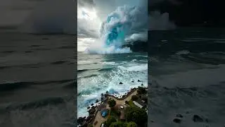 When the Sky Turns into a Wave #viral #trending #video #fyp #quran #nature #shorts