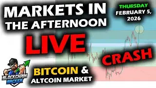 MARKETS LIVE, 2/5/2026, BTC $65,700, XRP $1.23, Capitulation in Progress