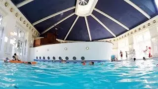 Disney's Newport Bay Club Nantucket Pool Tour Disneyland Paris, Piscine de l'h&ocirc;tel Newport Bay Club