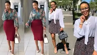 2022 Latest Collection of Corporate Outfits and Dresses #fashion #officewear #style