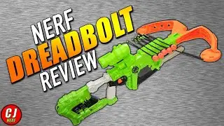 Nerf Zombie Strike Dreadbolt Review - Unboxing and Range Test