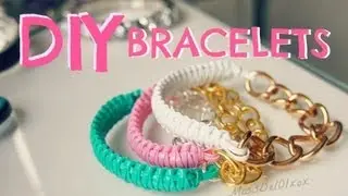 How to: DIY Cobra Braid Bracelet! - MissBel01xox