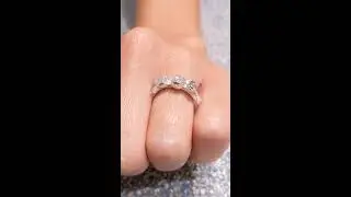 Gold Art Deco Ring, Raw Diamond Ring, Rough Diamond Ring, Promise Ring, Anniversary Ring