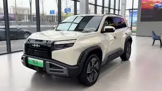 The New BYD Fang Cheng Bao Titanium 3 EV 2025 - Exterior And Interior