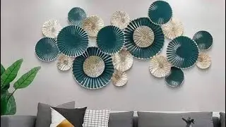 Large metal wall decor Modern metal wall art Real Video