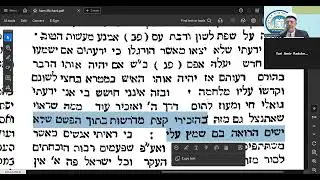 Book of Mivhar, Lesson 17. The End of Introduction