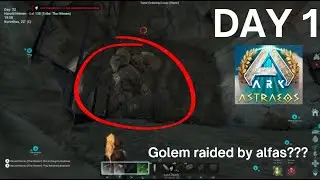 Day 1 of Astraeos! Small Tribes Series|ASA|Ark Survival Ascended|PS5|The Hitmen