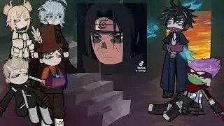 MHA BNHA villains 𝙧𝙚𝙖𝙘𝙩 𝙩𝙤 itachi uchiha as New Villain | naruto shippuden | Deku | Gacha life
