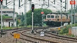 16577 Yesvantpur Bidar Weekly Express arriving Bidar railway station 