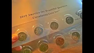 2019 America The Beautiful Quarters Set