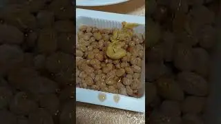 Natto - made by fermented soybeans with bacillus subtilis var.yes good food #youtube #shorts