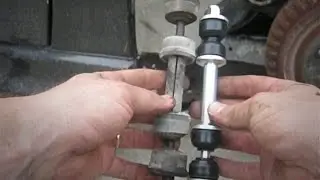 How to replace sway bar end links and bushings