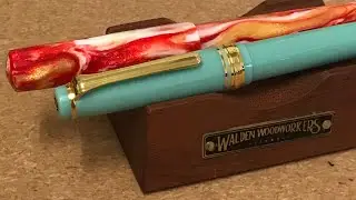 What do these two pens have in common? New Pen Day from Just Turnings