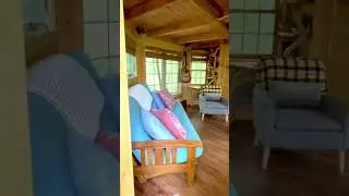 The Stamish Castle at Treehouse Mountain #treehouse #airbnb #tennessee #blueridgemountains