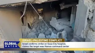 Israel confirms strike on Gaza City hospital, claims the target was Hamas command center
