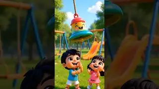 Cute Nursery Rhyme for Kids 🎶 | Fun Kids Song | 3D Cartoon | NyNaz Shorts