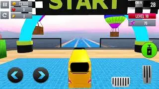 BUS RAMP STUNT #2020# #0010#Tourism 0010RHD! Bus Games Android gameplay- 3D-gaming