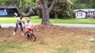 First bike wreck